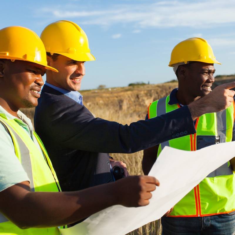 Mining maintenance specialist at work